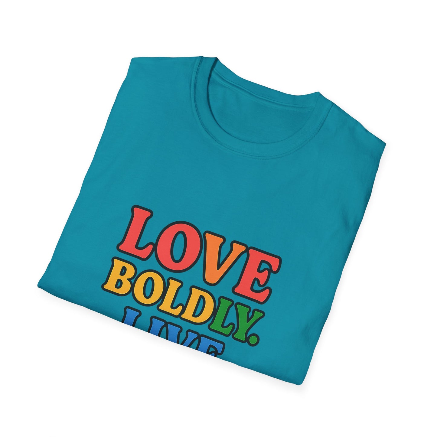LGBTQ Pride T-Shirt - Live Your Truth Design