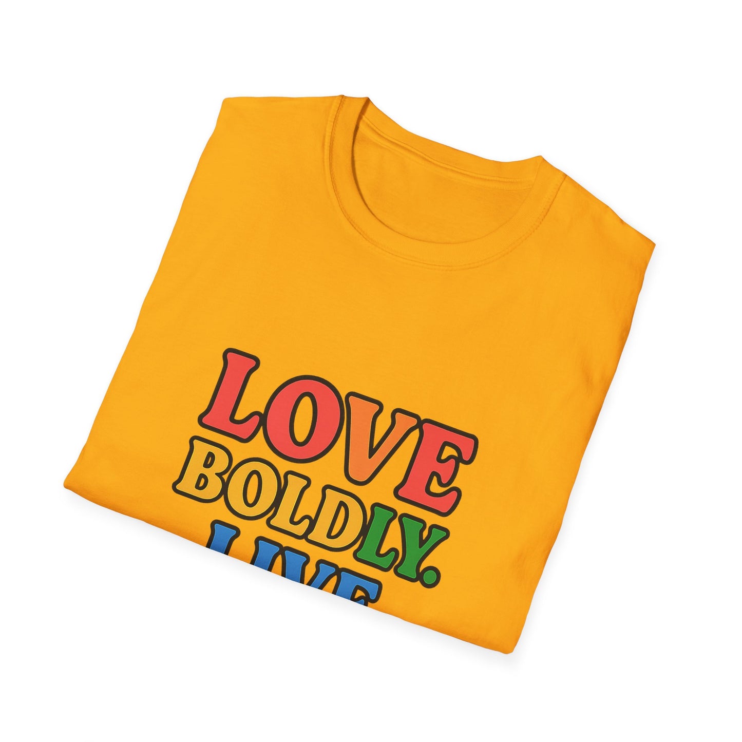 LGBTQ Pride T-Shirt - Live Your Truth Design