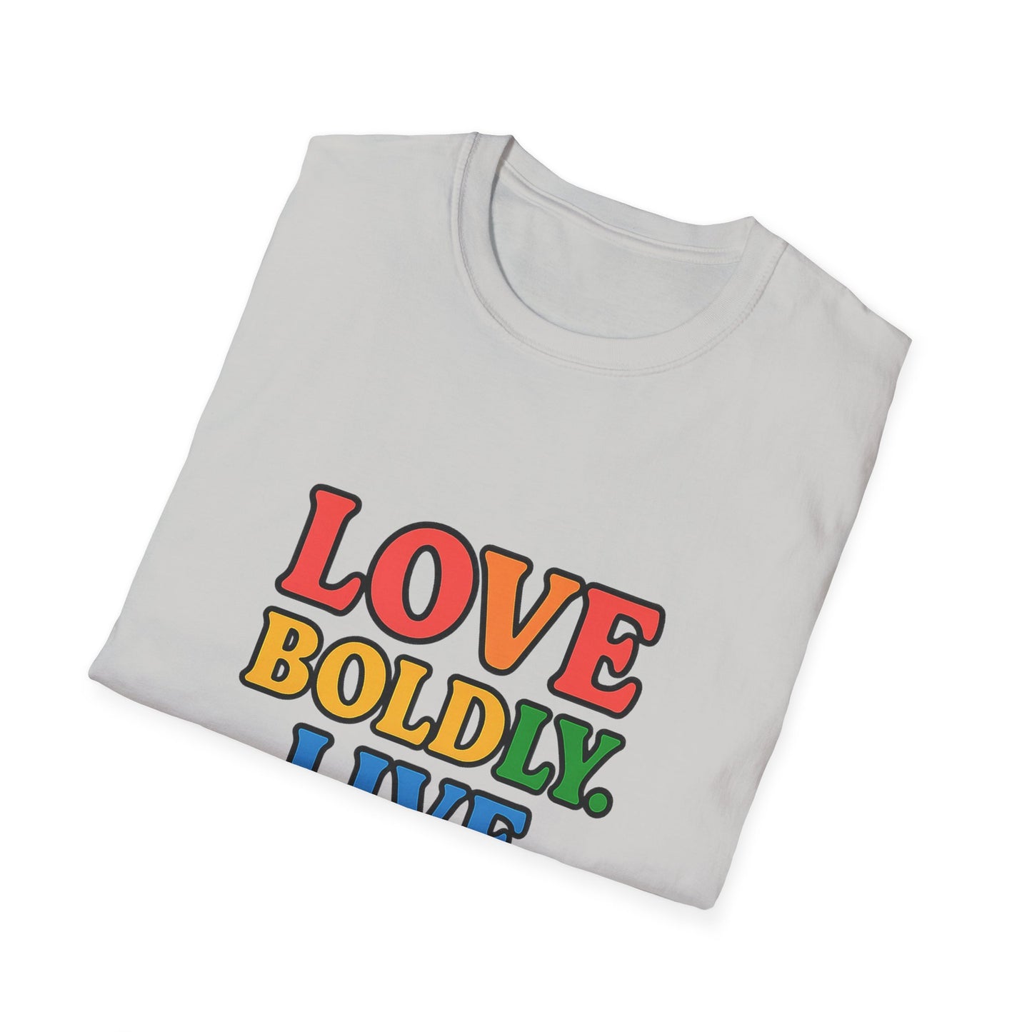 LGBTQ Pride T-Shirt - Live Your Truth Design