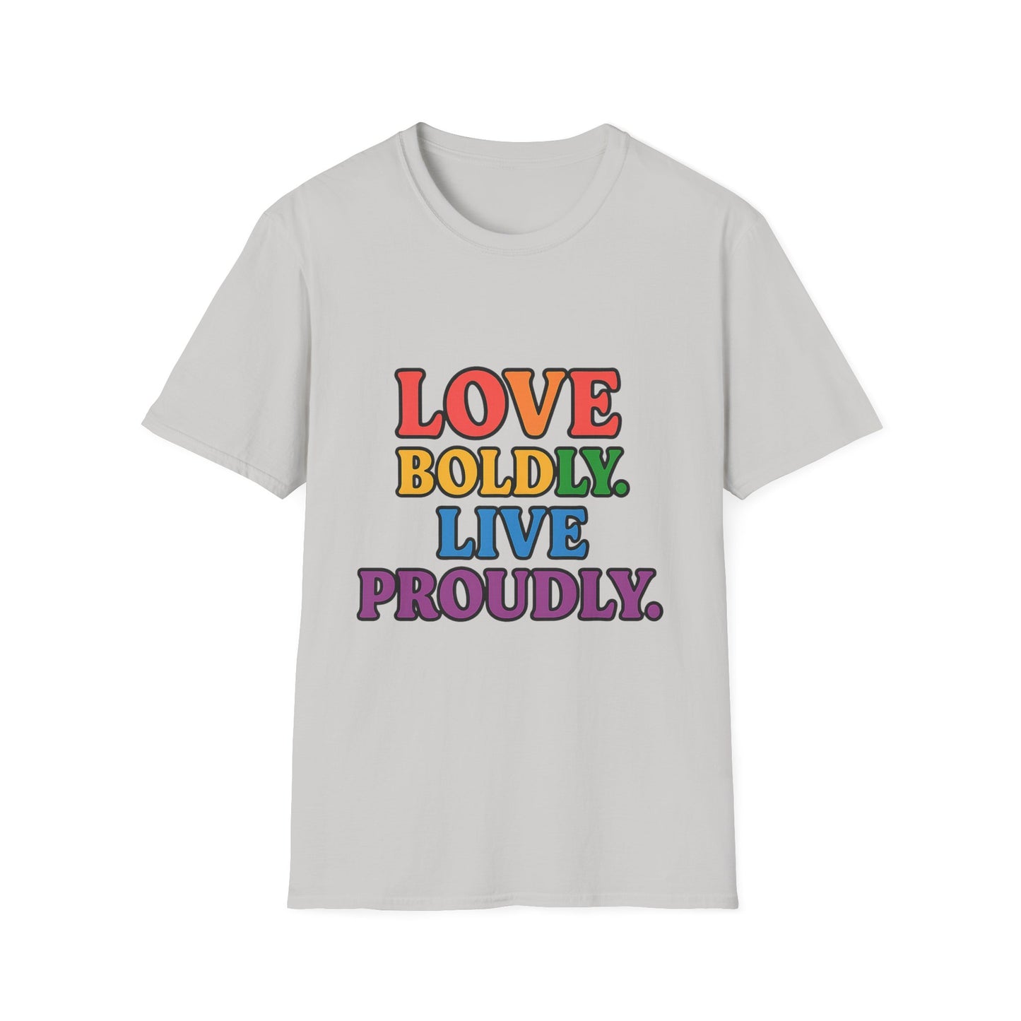 LGBTQ Pride T-Shirt - Live Your Truth Design