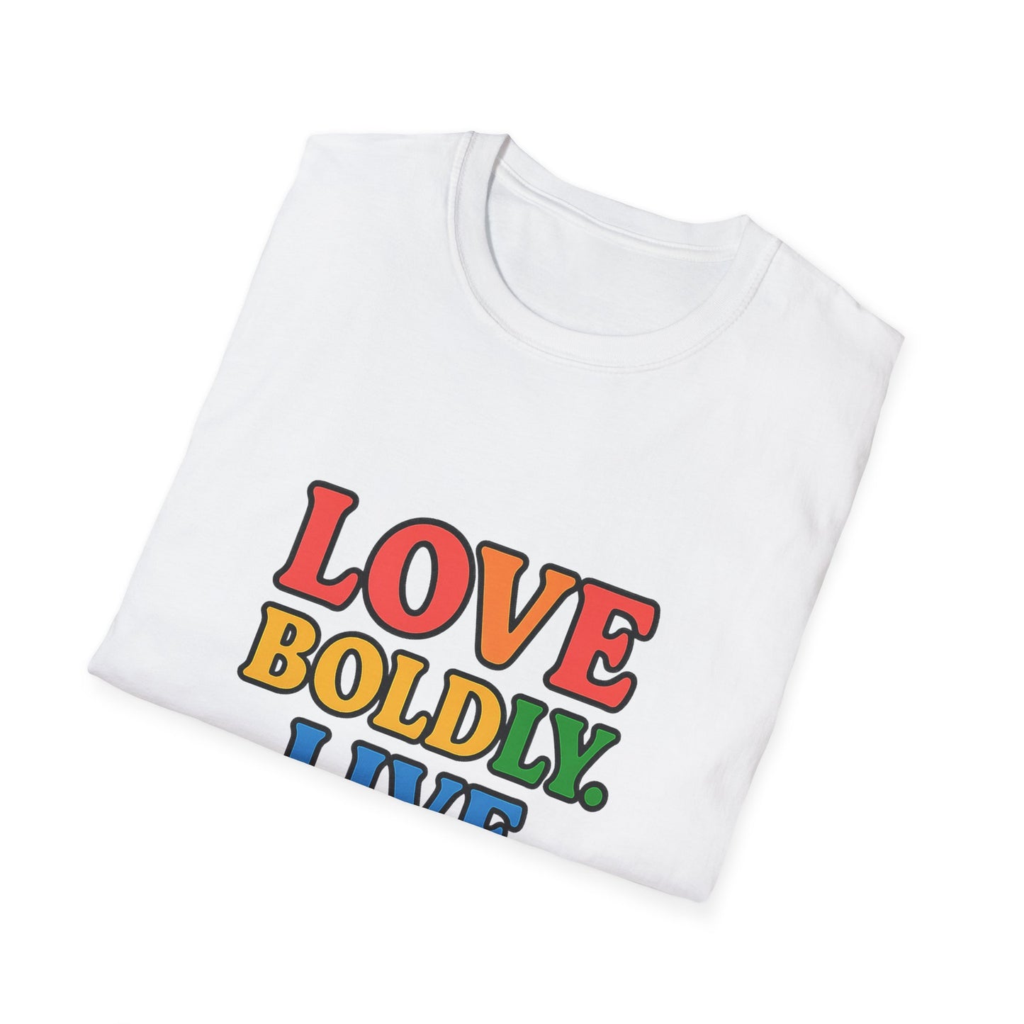 LGBTQ Pride T-Shirt - Live Your Truth Design