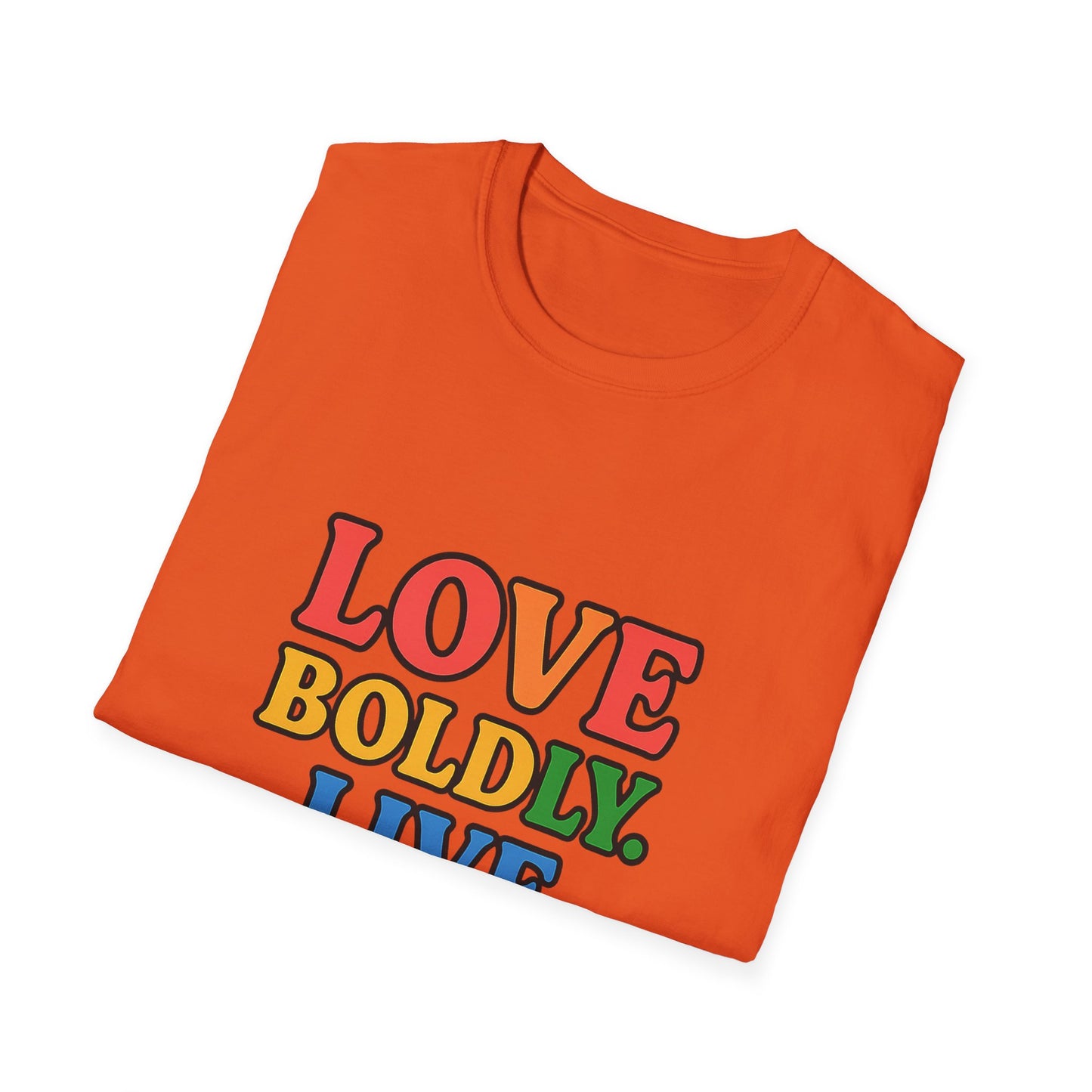 LGBTQ Pride T-Shirt - Live Your Truth Design