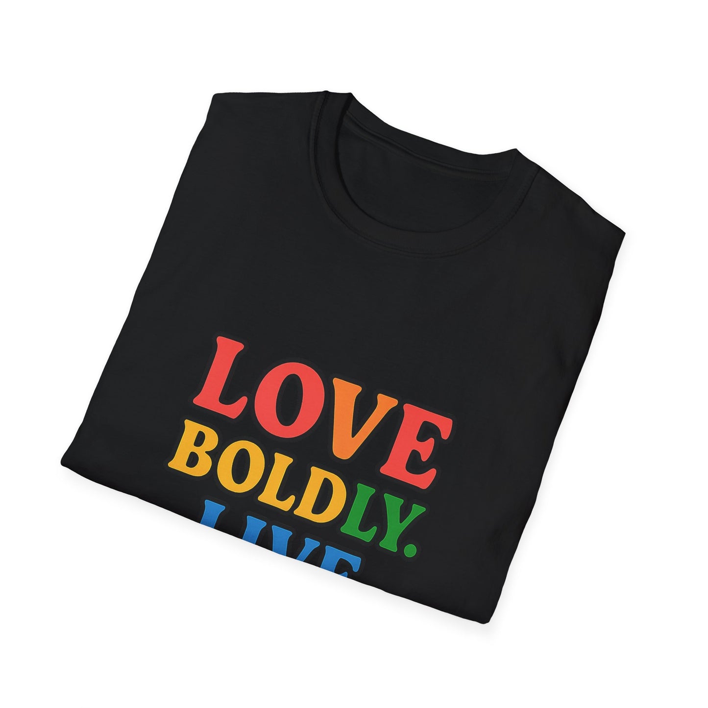 LGBTQ Pride T-Shirt - Live Your Truth Design