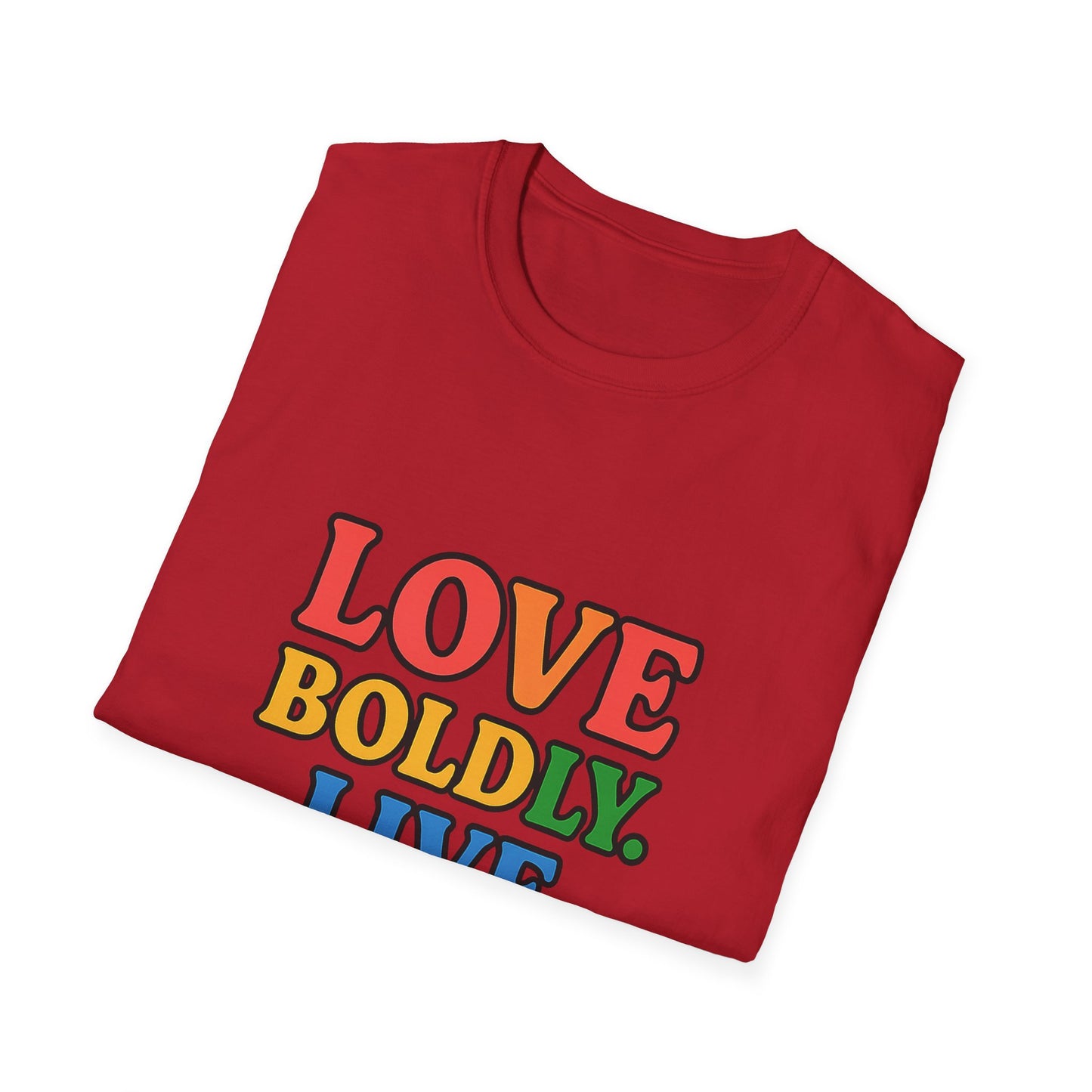 LGBTQ Pride T-Shirt - Live Your Truth Design