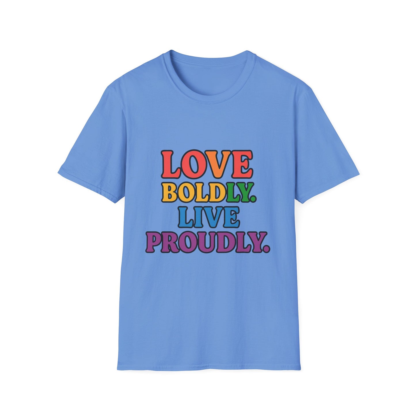 LGBTQ Pride T-Shirt - Live Your Truth Design