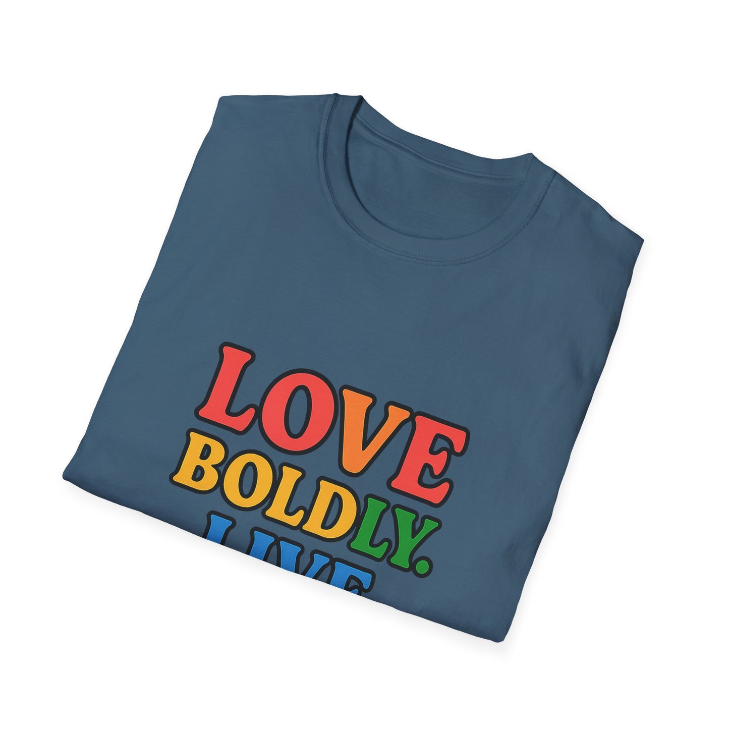 LGBTQ Pride T-Shirt - Live Your Truth Design