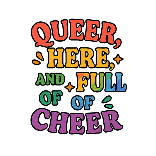 Pride Tank Top - Happy and Playful Quote Design