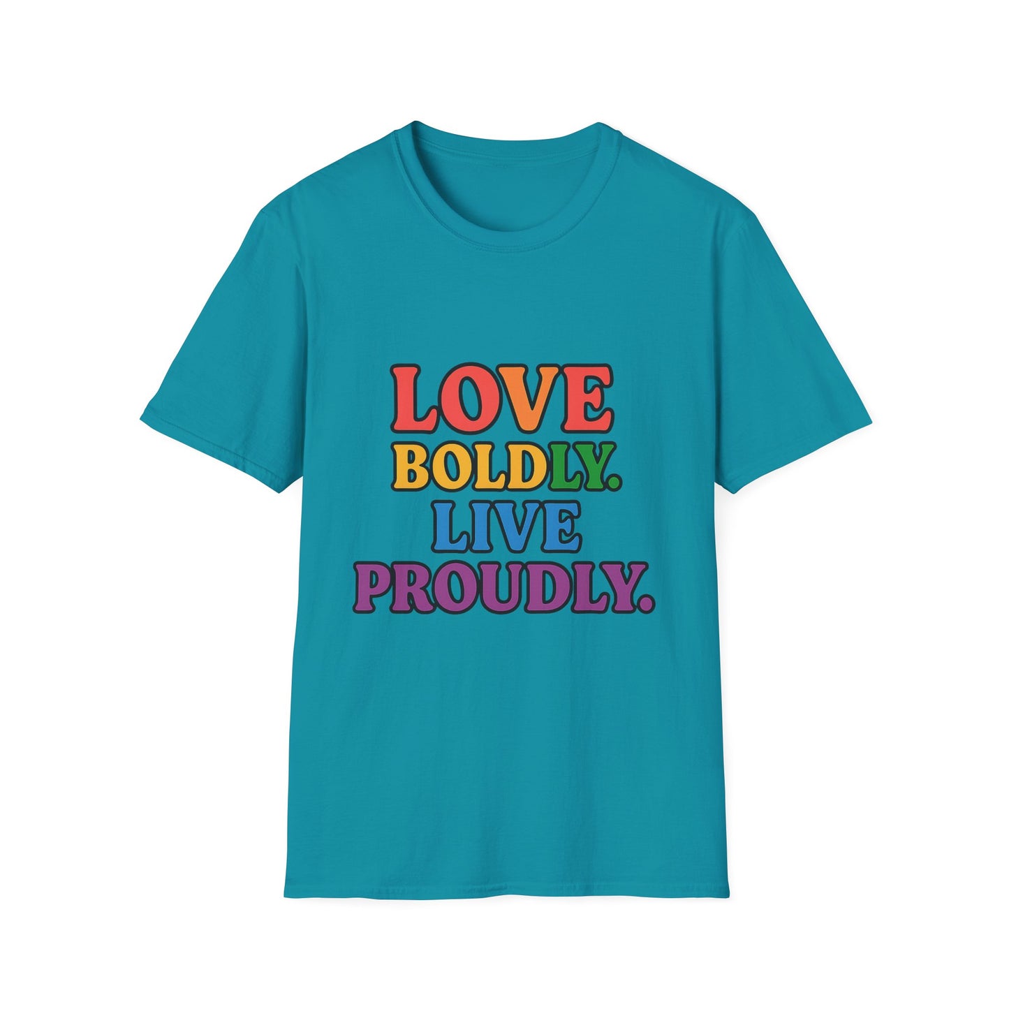 LGBTQ Pride T-Shirt - Live Your Truth Design