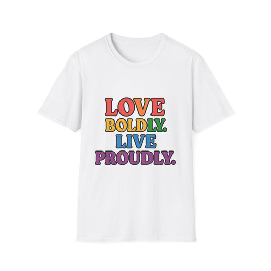 LGBTQ Pride T-Shirt - Live Your Truth Design