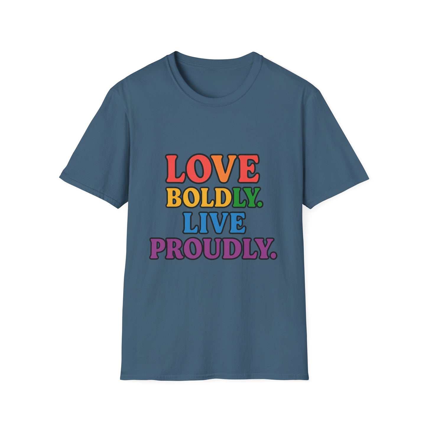 LGBTQ Pride T-Shirt - Live Your Truth Design
